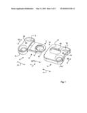 PLATE IMPLANT, IN PARTICULAR FOR USE ON A SPINAL COLUMN diagram and image