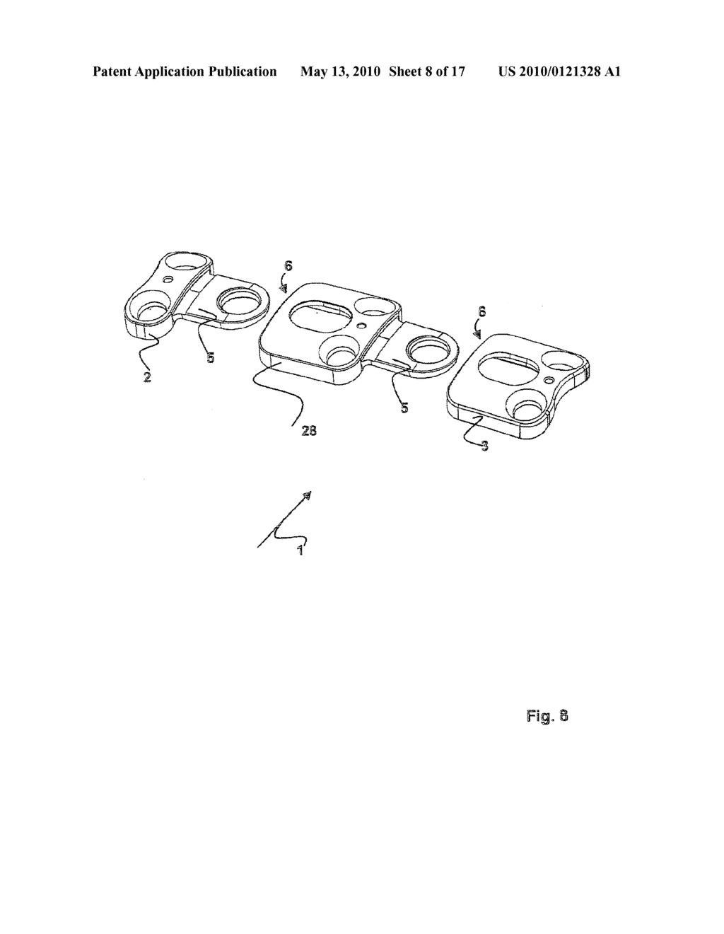 PLATE IMPLANT, IN PARTICULAR FOR USE ON A SPINAL COLUMN - diagram, schematic, and image 09