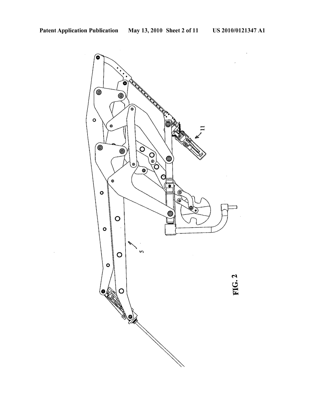 Manipulator for an Instrument for Minimally Invasive Surgery, and a Positioning Aid for Positioning Such an Instrument - diagram, schematic, and image 03