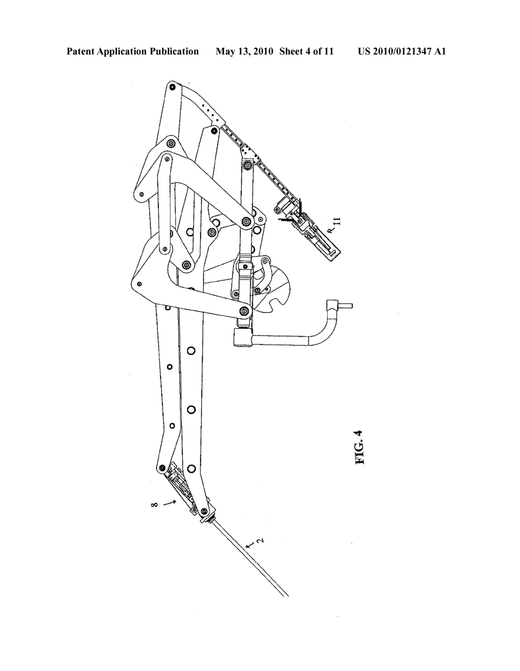 Manipulator for an Instrument for Minimally Invasive Surgery, and a Positioning Aid for Positioning Such an Instrument - diagram, schematic, and image 05