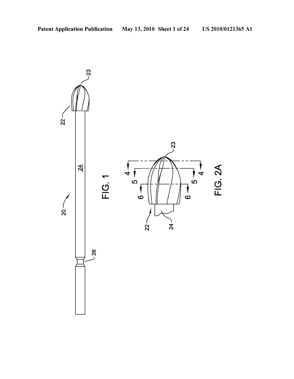 SURGICAL BUR WITH ANTI-CHATTER FLUTE GEOMETRY - diagram, schematic, and image 02