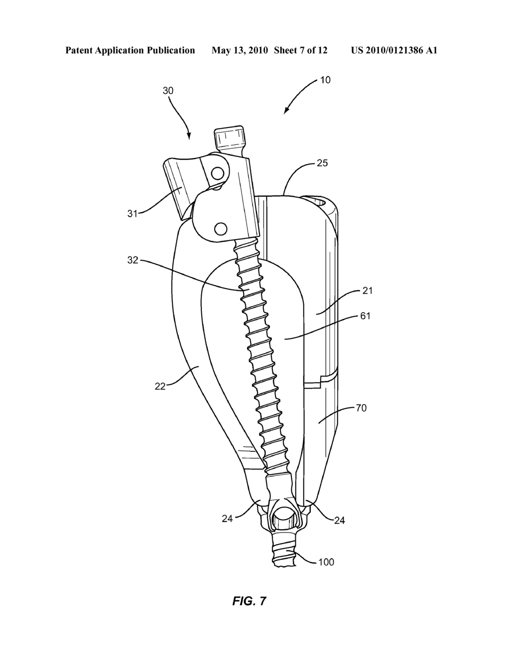 Progressive Reduction Instrument for Reduction of a Vertebral Rod and Method of Use - diagram, schematic, and image 08