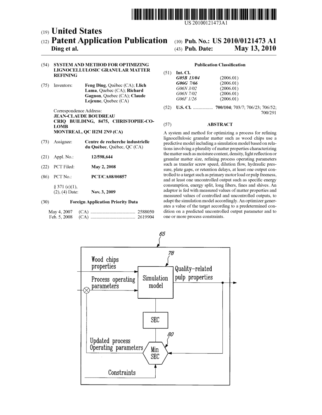 System and method for optimizing lignocellulosic granular matter refining - diagram, schematic, and image 01