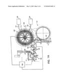 BEVERAGE BOTTLING PLANT, IN WHICH BEVERAGE BOTTLES ARE FILLED, CLOSED, PACKED, AND TRANSPORTED ON DOLLIES AND PALLETS, AN ARRANGEMENT FOR TRANSPORTING DOLLIES, AND A METHOD THEREFOR diagram and image