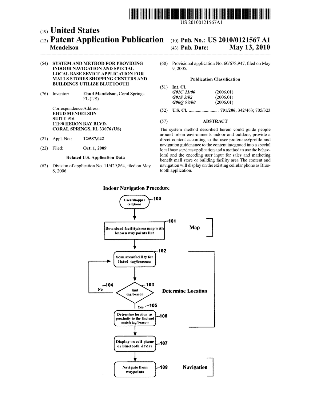 System and method for providing indoor navigation and special local base sevice application for malls stores shopping centers and buildings utilize Bluetooth - diagram, schematic, and image 01