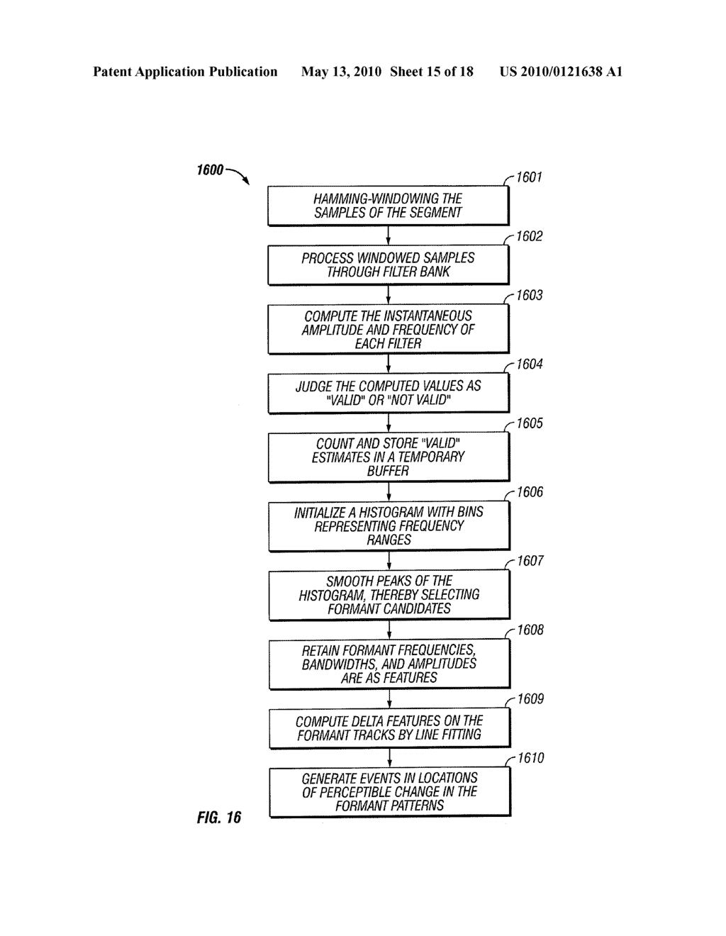 SYSTEM AND METHOD FOR AUTOMATIC SPEECH TO TEXT CONVERSION - diagram, schematic, and image 16