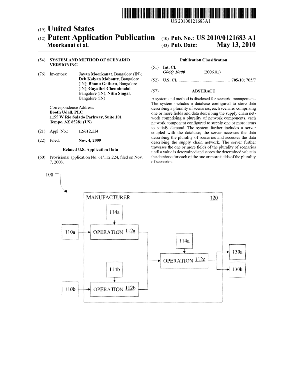 System and Method of Scenario Versioning - diagram, schematic, and image 01