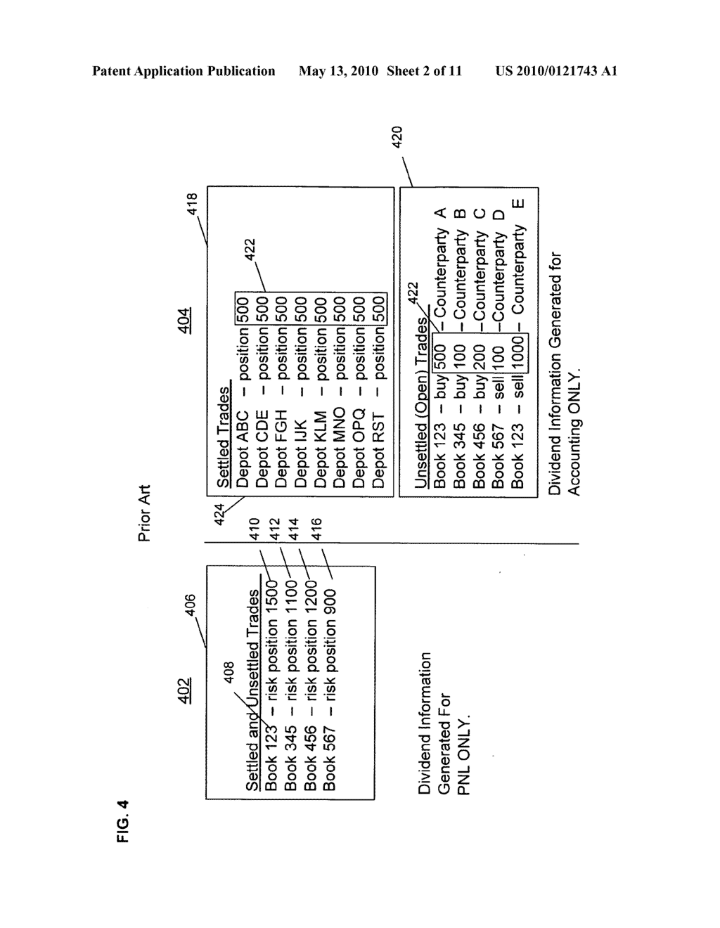 System and method for generating dividend information - diagram, schematic, and image 03