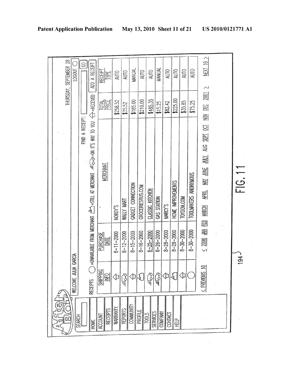 SYSTEM AND METHODS FOR AUTOMATING PRODUCT RETURNS - diagram, schematic, and image 12