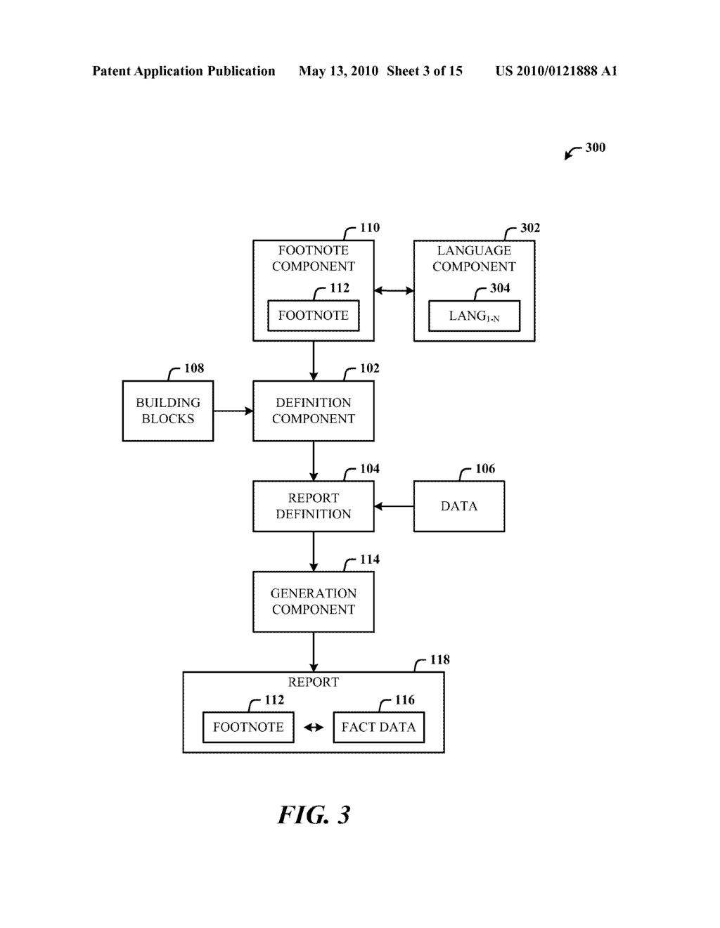 AUTOMATIC DESIGNATION OF FOOTNOTES TO FACT DATA - diagram, schematic, and image 04