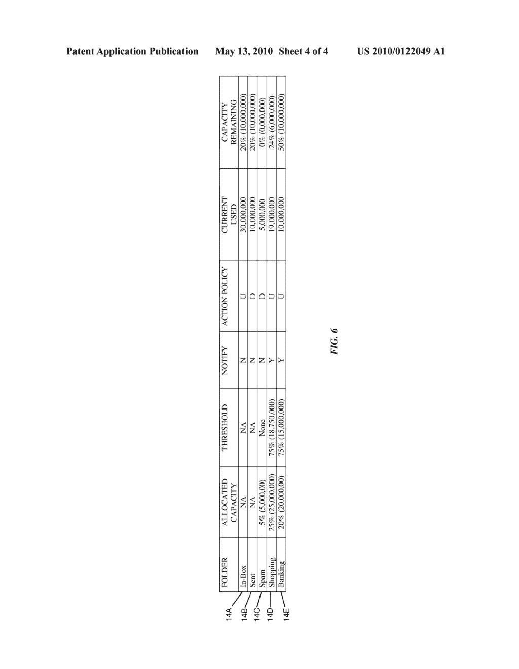 SYSTEM AND METHOD FOR MANAGING AN ELECTRONIC STORAGE VOLUME - diagram, schematic, and image 05