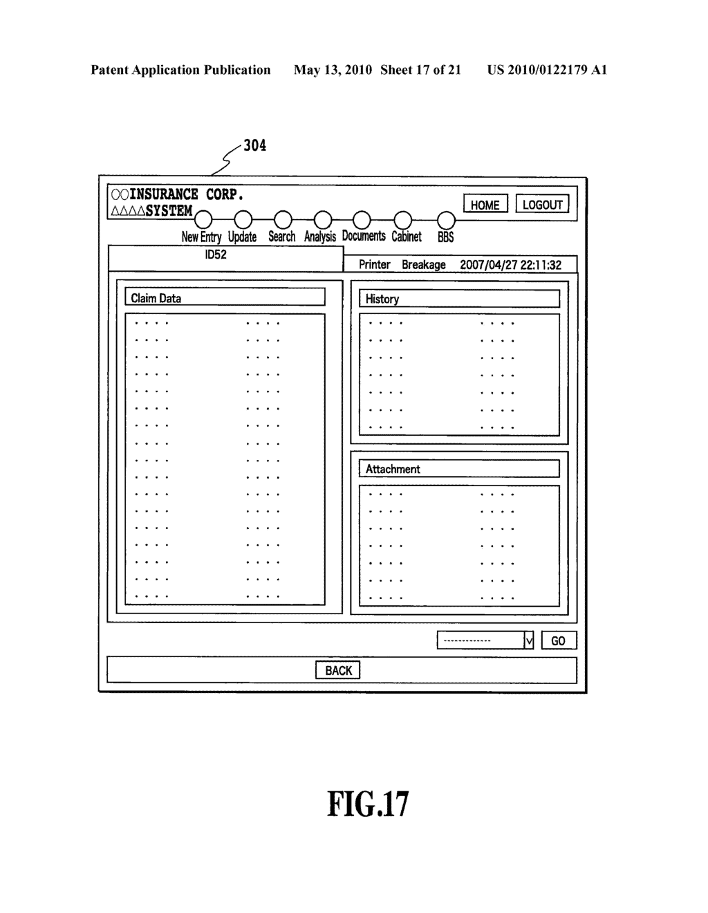 VISUAL CABINET SYSTEM FOR DATA DISPLAY METHOD USING ITS SYSTEM - diagram, schematic, and image 18