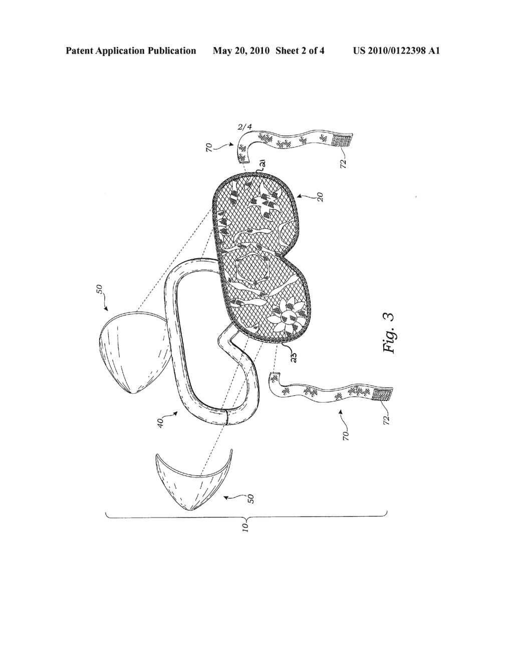 Sleep Mask - diagram, schematic, and image 03