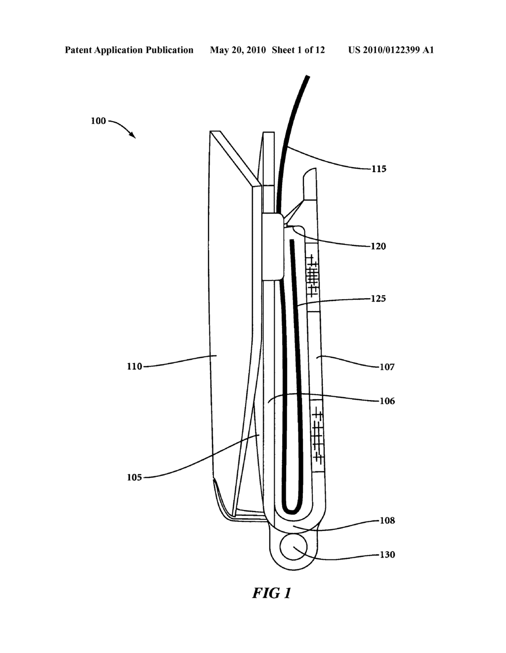 Sports hat side clip - diagram, schematic, and image 02