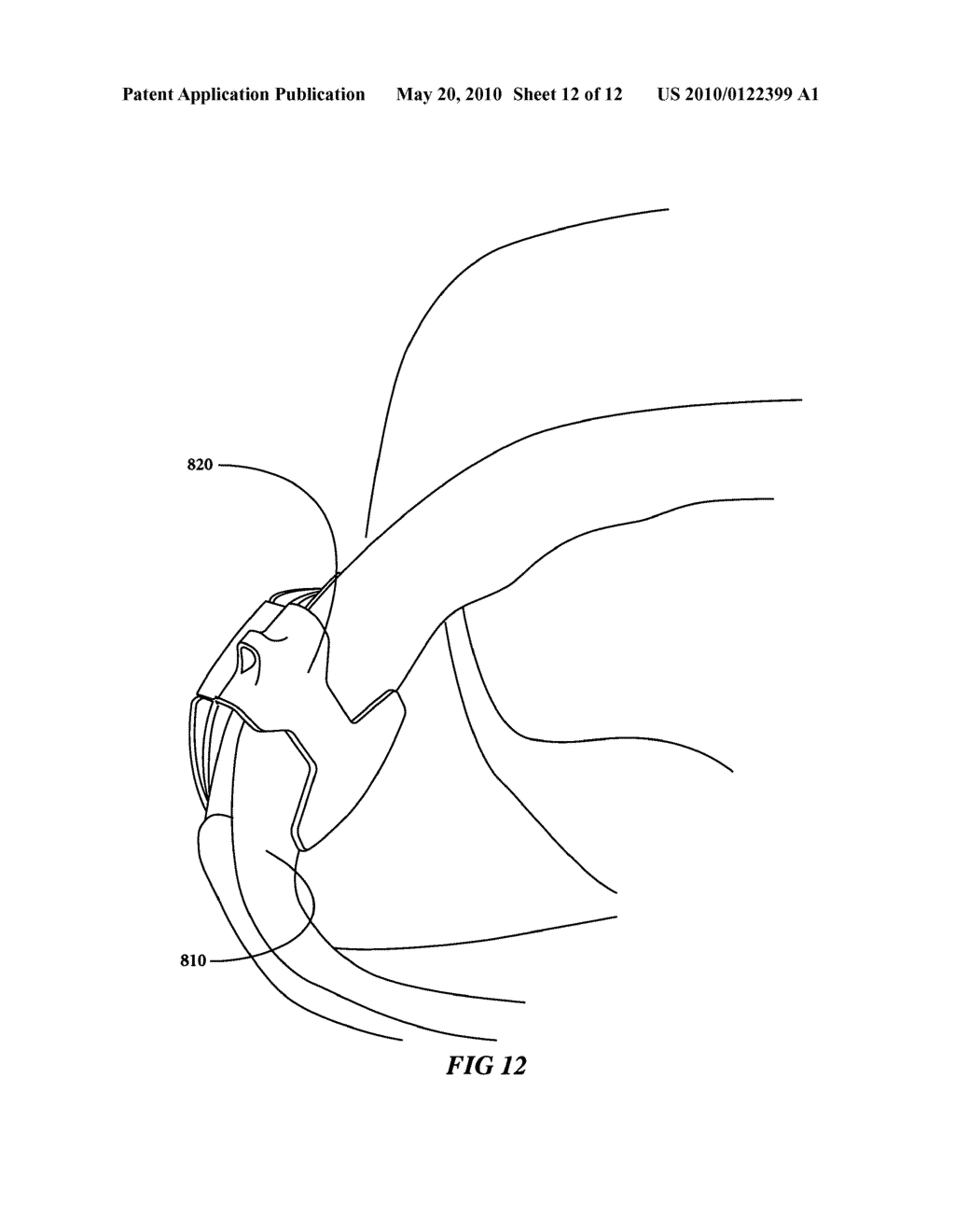 Sports hat side clip - diagram, schematic, and image 13