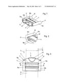 BUCKLE FOR CONNECTING FIRST AND SECOND STRAPS diagram and image