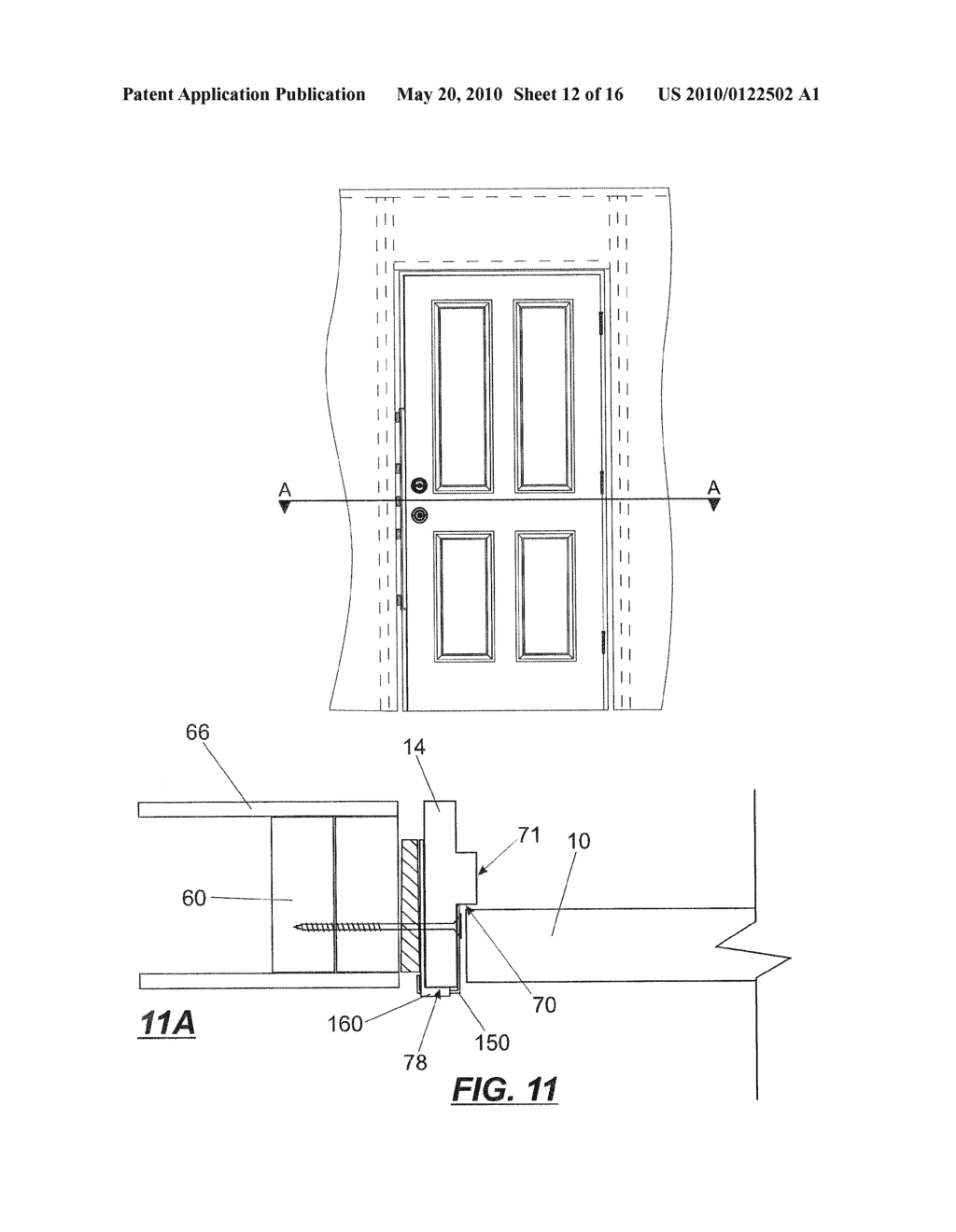 SYSTEM AND METHOD FOR ADJUSTABLE REPAIR AND REINFORCEMENT OF NON-STANDARD DOORS AND JAMBS - diagram, schematic, and image 13