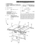 TABLE SAW FENCE diagram and image