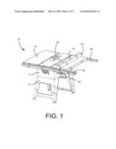 TABLE SAW FENCE diagram and image