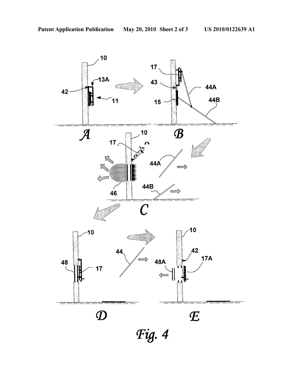 SINGLE-STEP CONTACT EXPLOSIVE DEVICE FOR BREACHING REINFORCED WALLS AND METHOD OF USE THEREFOR - diagram, schematic, and image 03