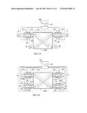 Double flow-circuit heat exchange device for periodic positive and reverse directional pumping diagram and image