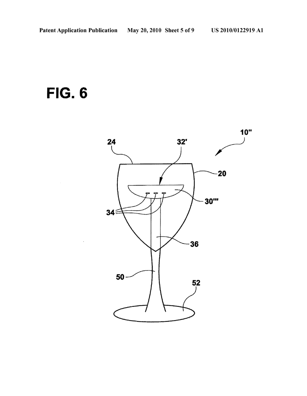 BEVERAGE GLASS WITH INTERNAL DECANTING, FILTERING,MIXING AND AERATING CELL - diagram, schematic, and image 06