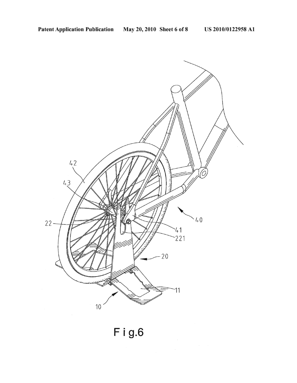 Bicycle Parking Rack - diagram, schematic, and image 07