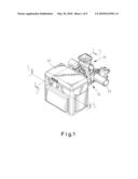 Connecting Device for Equipping a Container on a Bicycle diagram and image