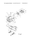 Connecting Device for Equipping a Container on a Bicycle diagram and image