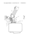 Connecting Device for Equipping a Container on a Bicycle diagram and image