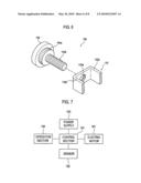 BRAKING DEVICE FOR BRAKING A SUPPORT MEMBER AND SUPPORTING DEVICE FOR SUPPORTING THE SUPPORT MEMBER WITH THE SAME diagram and image