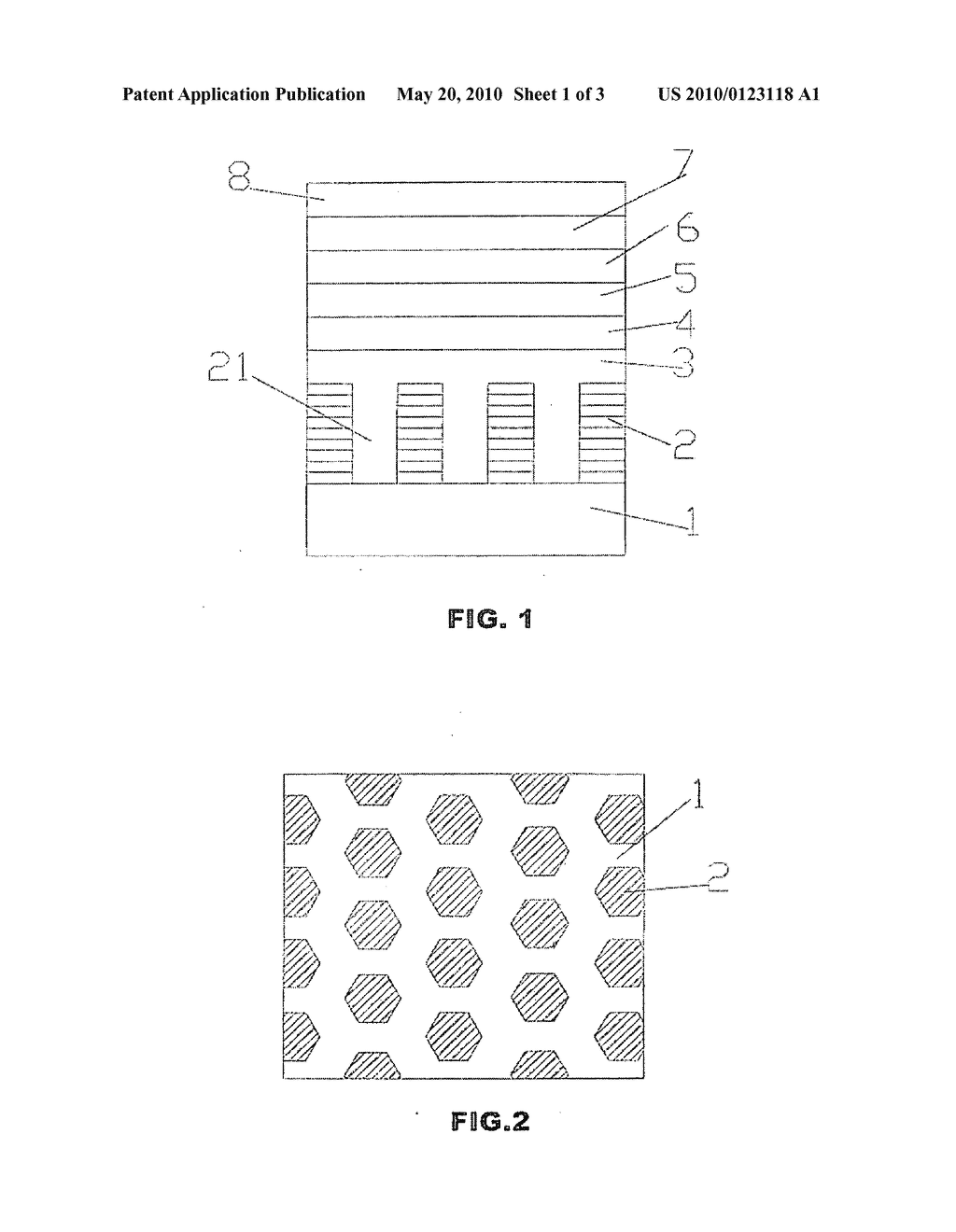 LED Epitaxial Wafer with Patterned GaN based Substrate and Manufacturing Method For the Same - diagram, schematic, and image 02