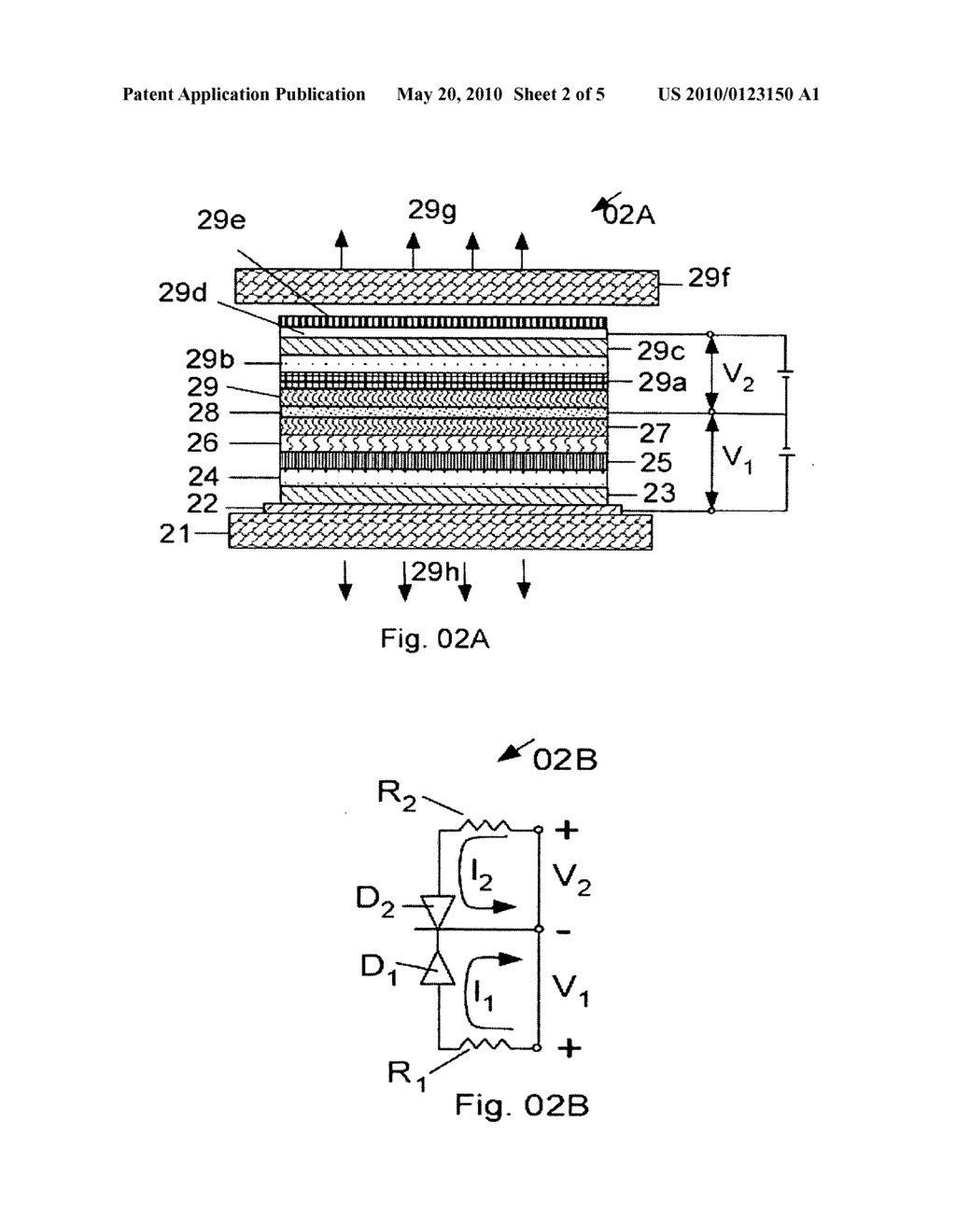 Hybrid organic light emitting diode - diagram, schematic, and image 03