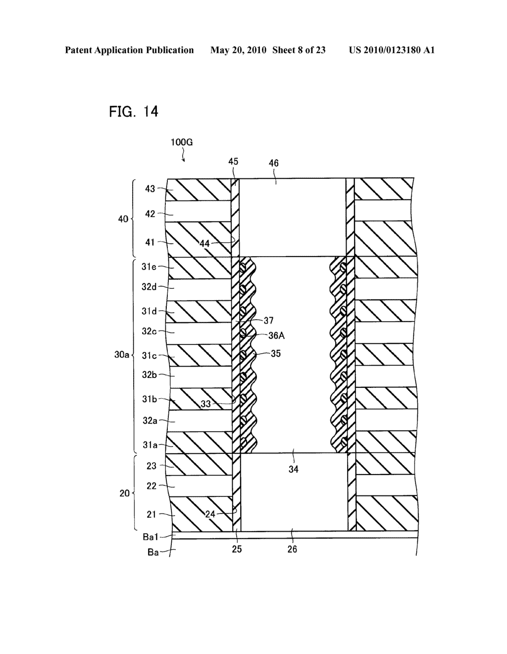 NONVOLATILE SEMICONDUCTOR MEMORY DEVICE AND METHOD OF MANUFACTURING THE SAME - diagram, schematic, and image 09
