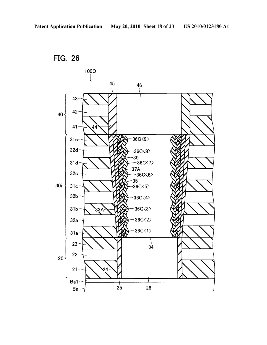 NONVOLATILE SEMICONDUCTOR MEMORY DEVICE AND METHOD OF MANUFACTURING THE SAME - diagram, schematic, and image 19