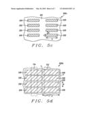 Bottom electrode mask design for ultra-thin interlayer dielectric approach in MRAM device fabrication diagram and image