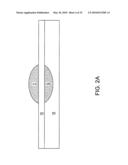 Apparatus and Method of Manufacture for Movable Lens on Transparent Substrate diagram and image