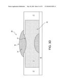 Apparatus and Method of Manufacture for Movable Lens on Transparent Substrate diagram and image