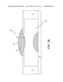 Apparatus and Method of Manufacture for Movable Lens on Transparent Substrate diagram and image