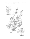 Foldable Toy Stroller diagram and image