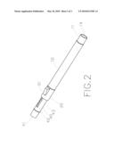 TELESCOPIC COUPLING TUBE FOR A VACUUM CLEANER diagram and image