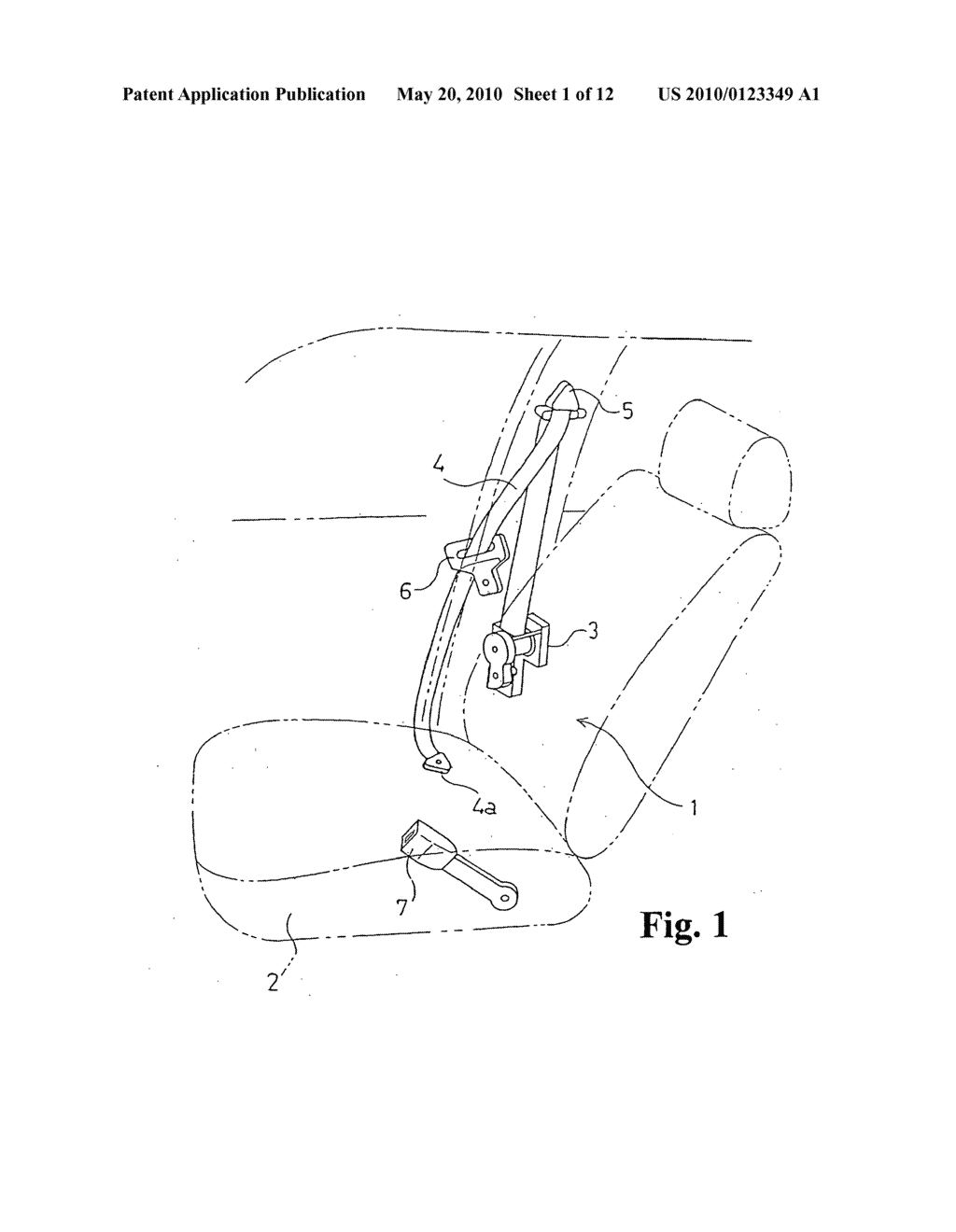 Seat belt retractor and seat belt device using the same - diagram, schematic, and image 02