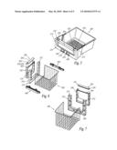 REFRIGERATOR DRAWERS WITH TRIM diagram and image