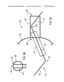 HID LAMP WITH A CANTED ARC TUBE diagram and image