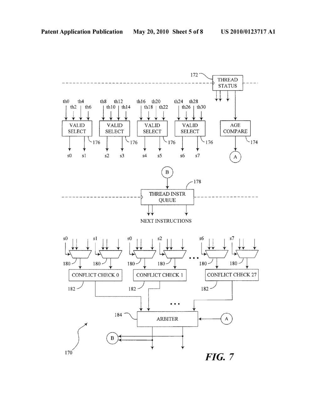 Dynamic Scheduling in a Graphics Processor - diagram, schematic, and image 06