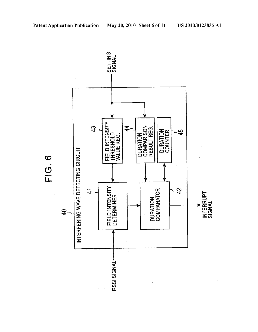RADIO LSI DEVICE AND INTERFERING WAVE DETECTING CIRCUIT - diagram, schematic, and image 07