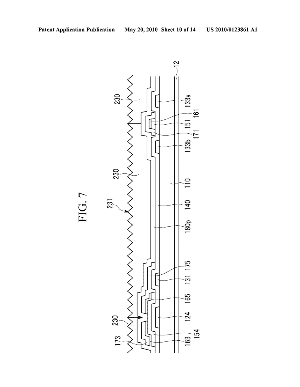 LIQUID CRYSTAL DISPLAY AND METHOD FOR MANUFACTURING THE SAME - diagram, schematic, and image 11