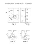 HEAT-ASSISTED MAGNETIC RECORDING WITH SHAPED MAGNETIC AND THERMAL FIELDS TO MINIMIZE TRANSITION CURVATURE diagram and image