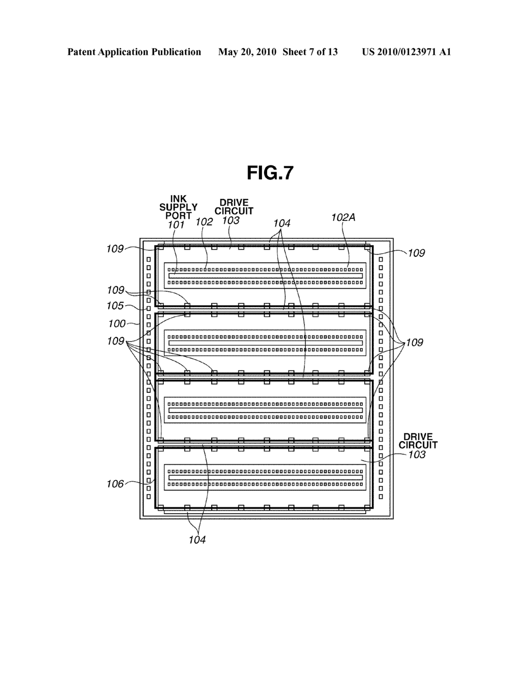 RECORDING ELEMENT SUBSTRATE AND RECORDING HEAD INCLUDING RECORDING ELEMENT SUBSTRATE - diagram, schematic, and image 08