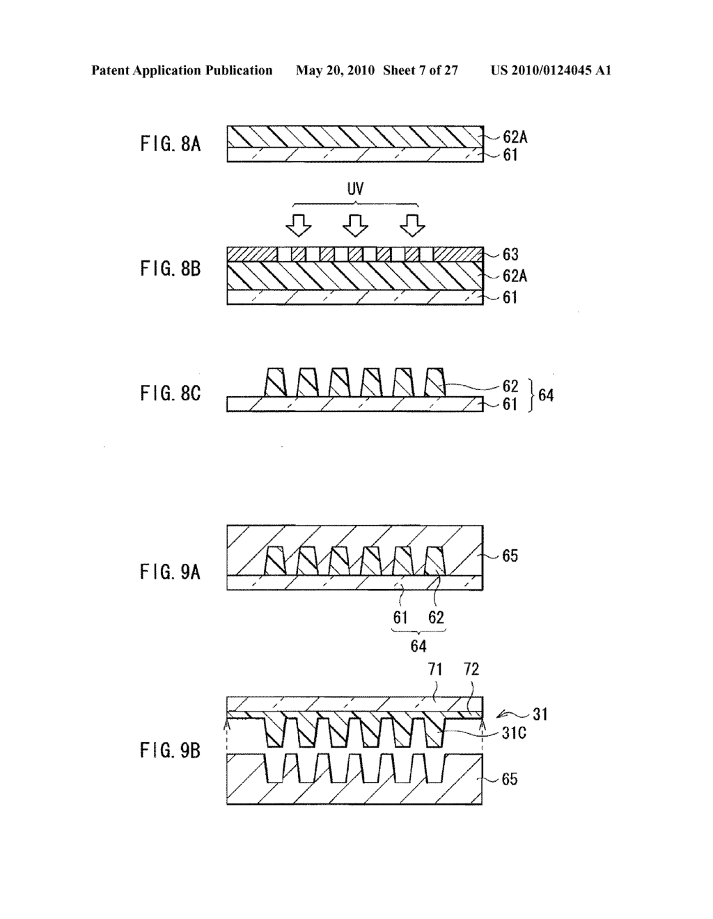 REFLECTOR, DISPLAY DEVICE, AND METHOD OF MANUFACTURING THE SAME - diagram, schematic, and image 08